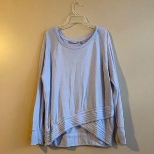 light purple athleta sweatshirt